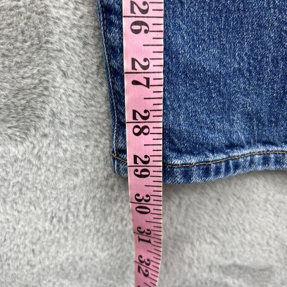 Ayr Jeans Womens 26 Blue The LaLa Made In LA Straight Leg Medium Wash USA Denim - Picture 9 of 16